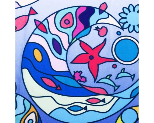 Штора для ванной WasserKraft  SC-13101 180 x 200 см навесная