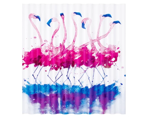 Штора для ванной WasserKraft Lossa SC-81101 180 x 200 см навесная