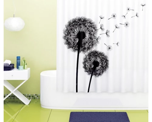 Штора для ванной WasserKraft  SC-72101 180 x 200 см навесная