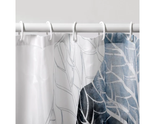 Штора для ванной WasserKraft  SC-51101 180 x 200 см навесная