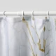 Штора для ванной WasserKraft  SC-79101 180 x 200 см навесная