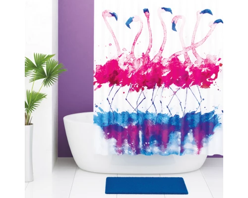 Штора для ванной WasserKraft Lossa SC-81101 180 x 200 см навесная