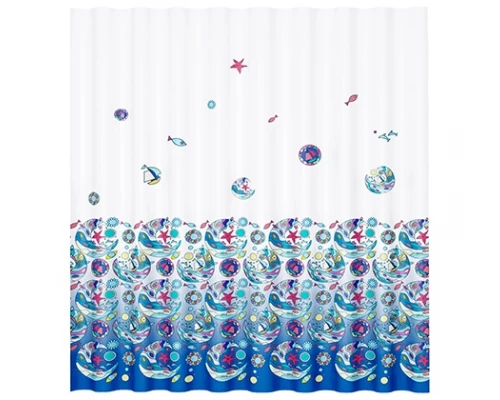 Штора для ванной WasserKraft  SC-13101 180 x 200 см навесная