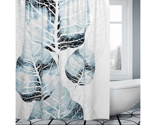 Штора для ванной WasserKraft  SC-51101 180 x 200 см навесная