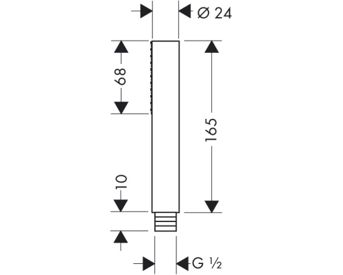 Ручной душ AXOR Starck 10531000