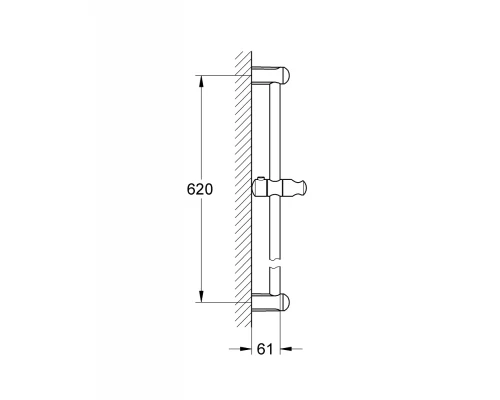 Душевая штанга Grohe Tempesta Classic 27523000
