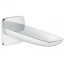 Излив для ванны Hansgrohe PuraVida 15412400, 196 мм, белый/хром