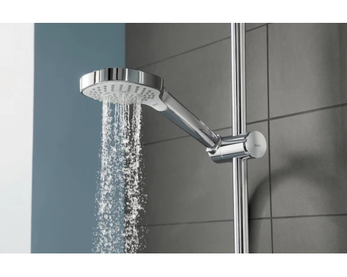 Душевой гарнитур Hansgrohe 26580400 Croma Select E Multi, штанга 65 см, белый/хром