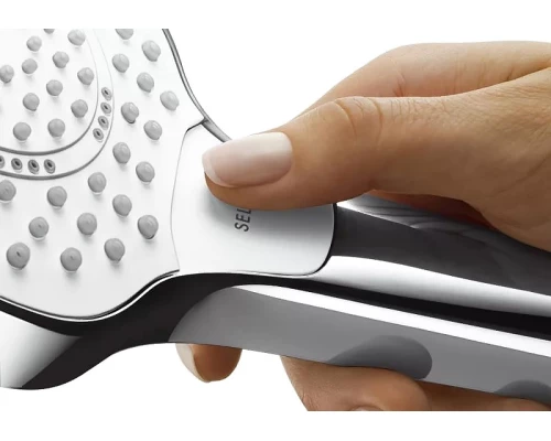 Душевой гарнитур Hansgrohe 26580400 Croma Select E Multi, штанга 65 см, белый/хром