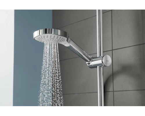 Душевой гарнитур Hansgrohe 26580400 Croma Select E Multi, штанга 65 см, белый/хром