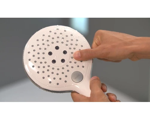 Ручной душ Hansgrohe 28587400 Raindance Select S 150 Air 3, белый/хром