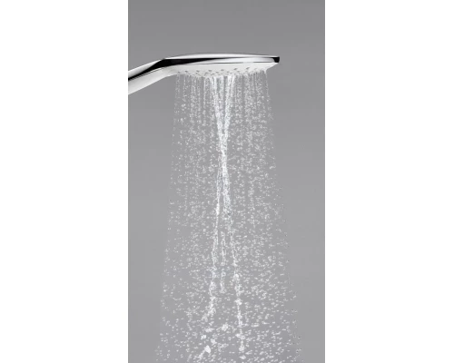 Ручной душ Hansgrohe 28587400 Raindance Select S 150 Air 3, белый/хром