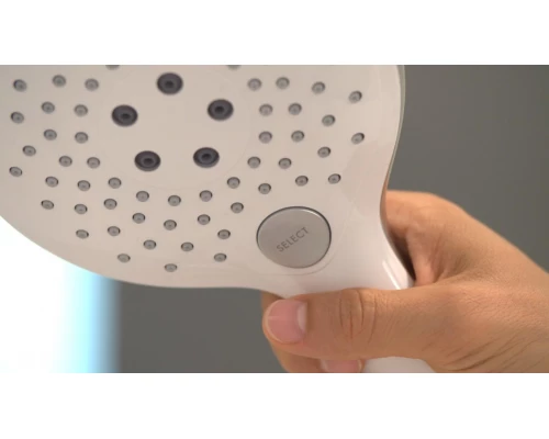 Ручной душ Hansgrohe 28587400 Raindance Select S 150 Air 3, белый/хром