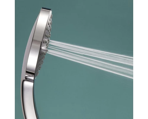 Душевая система Jacob Delafon July E45716-CP с термостатическим смесителем, верхний душ круглый