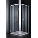 Душевой уголок Cezares ANIMA-A-2-100, 100 х 100 х 200 см, стекло прозрачное