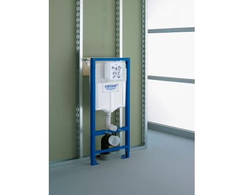 Инсталляция Grohe Rapid SL 38775001 в комплекте с крепежом и кнопкой