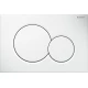 Кнопка смыва Geberit Sigma Type 01 115.770.11.5 белая, пластик