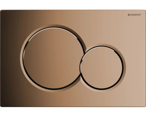 Клавиша Geberit Sigma Type 01 115.770.DT.5, пластик, латунь