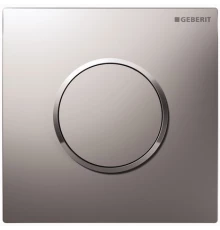 Ручной пневмопривод Geberit Sigma Type 10 HyTouch 116.015.KN.1 для писсуара, матовый хром