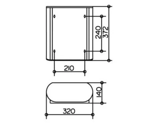 Диспенсер бумажных полотенец Keuco Plan 14985 010000