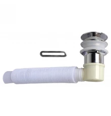 Слив-перелив BelBagno BB39-OVF-CRM, хром