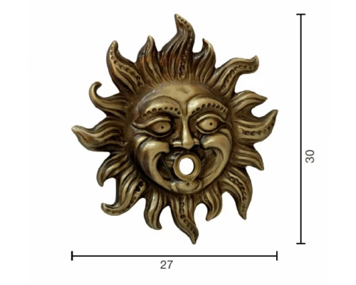 Панель декоративная для крана Migliore Artistica 18434 бронза D - 300mm