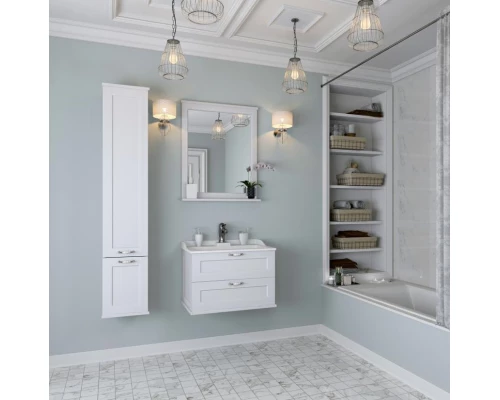 Зеркало Акватон Леон 65 дуб белый