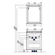 Тумба под раковину Акватон Леон 65 Н, напольная