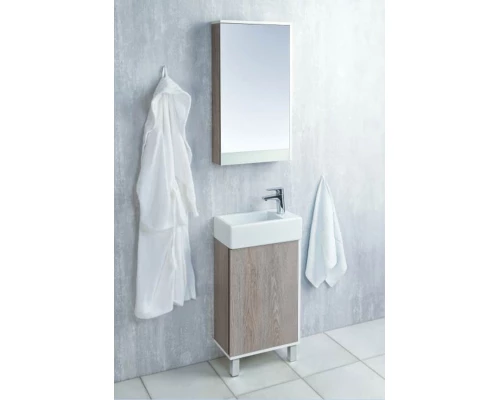 Тумба под раковину Акватон Эмма, 1A221601EAD80, 45 х 62,5 см, цвет фасада - дуб навара