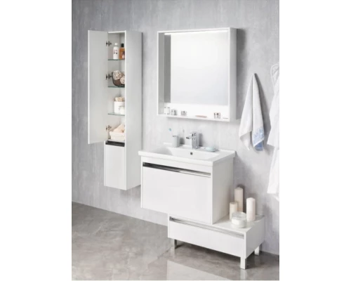 Пенал Акватон Капри 1A230503KP01 30 см, цвет белый глянцевый (1A230503KP01L/1A230503KP01R)