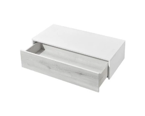 Комод Акватон Сакура 100, 1A234803SKW80, белый глянцевый/ольха наварра