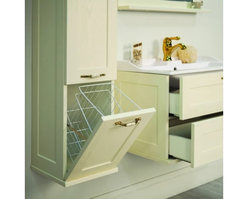 Шкаф-пенал Акватон Леон 1A186503LBPR0, дуб бежевый