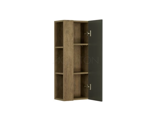 Шкаф Aquaton Терра 35 см, цвет дуб кантри/антрацит, 1A247503TEKA0