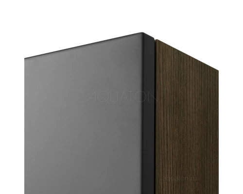 Шкаф Aquaton Терра 35 см, цвет дуб кантри/антрацит, 1A247503TEKA0