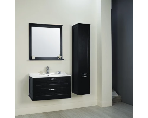 Тумба под раковину Акватон Леон 80 дуб бежевый, подвесная