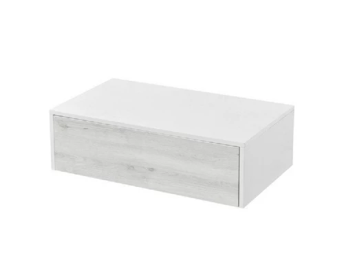 Комод Акватон Сакура 80, 1A236603SKW80, белый глянцевый/ольха наварра