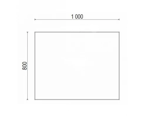 Зеркало Акватон Брук 100 см, 1A200302BC010