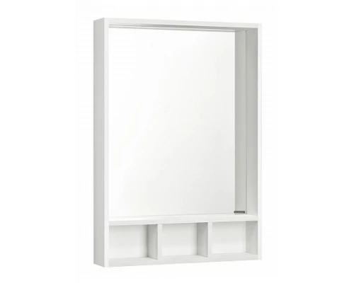 Зеркало Акватон Йорк 60 см, белый, выбеленное дерево, 1A170102YOAY0