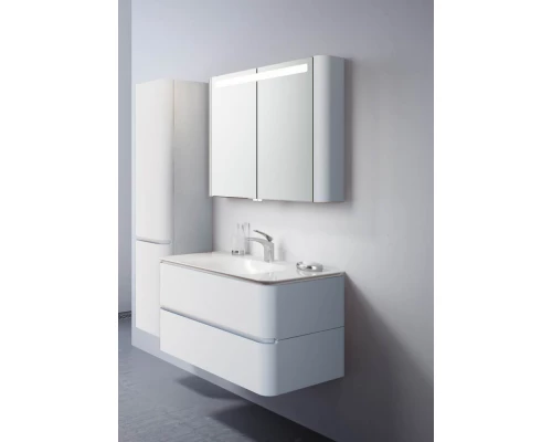 Тумба под раковину Am.Pm Sensation 100 см, подвесная, белый глянец, M30FHX1002WG