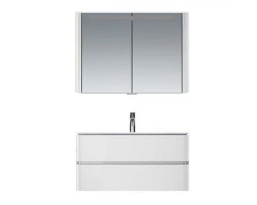 Тумба под раковину Am.Pm Sensation 100 см, подвесная, белый глянец, M30FHX1002WG