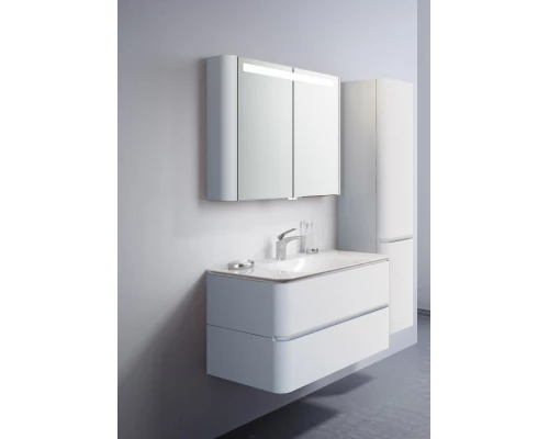 Тумба под раковину Am.Pm Sensation 100 см, подвесная, белый глянец, M30FHX1002WG