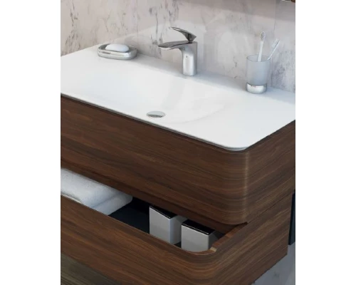 Тумба под раковину Am.Pm Sensation 100 см, подвесная, табачный дуб, M30FHX1002TF