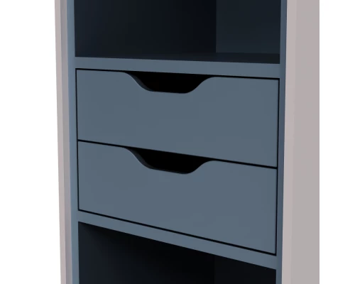 Пенал Am.Pm Inspire 2.0 M50ACHX0406EGM подвесной 40 см, универсальный, цвет элегантный серый, матовый