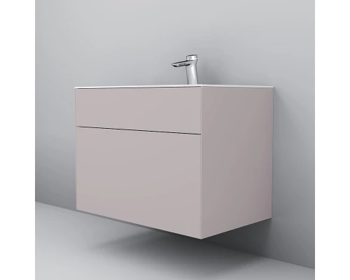 Тумба под раковину Am.Pm Inspire 2.0 M50AFHX0803EGM подвесная 80 см, 3 ящика, цвет элегантный серый, матовый