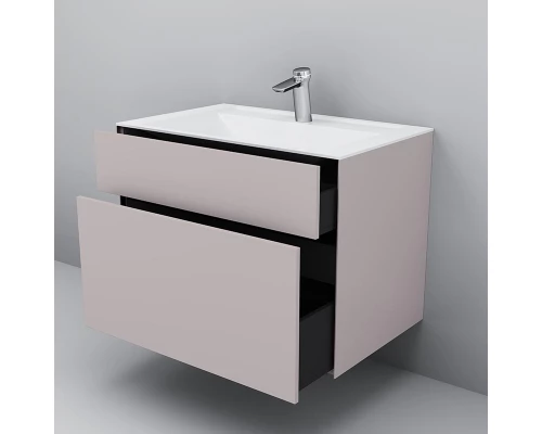 Тумба под раковину Am.Pm Inspire 2.0 M50AFHX0803EGM подвесная 80 см, 3 ящика, цвет элегантный серый, матовый