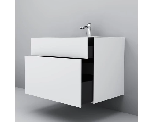 Тумба под раковину Am.Pm Inspire 2.0 M50AFHX0803WM подвесная 80 см, 3 ящика, цвет белый, матовый