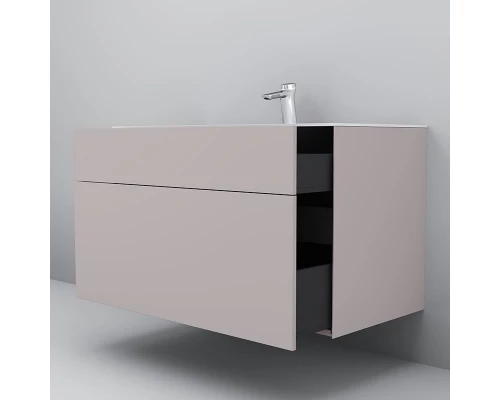 Тумба под раковину Am.Pm Inspire 2.0 M50AFHX1003EGM подвесная 100 см, 3 ящика, цвет элегантный серый, матовый