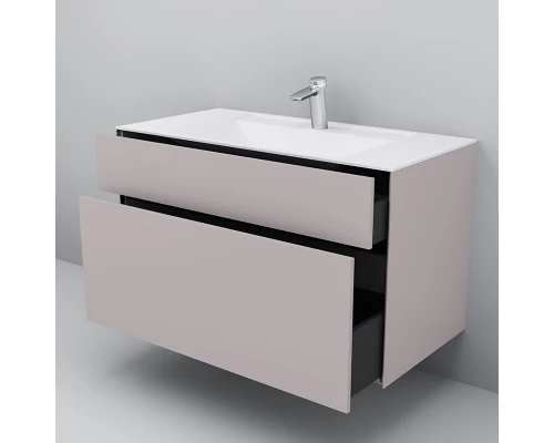 Тумба под раковину Am.Pm Inspire 2.0 M50AFHX1003EGM подвесная 100 см, 3 ящика, цвет элегантный серый, матовый