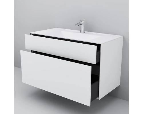 Тумба под раковину Am.Pm Inspire 2.0 M50AFHX1003WM подвесная 100 см, 3 ящика, цвет белый, матовый
