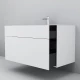 Тумба под раковину Am.Pm Inspire 2.0 M50AFHX1003WM подвесная 100 см, 3 ящика, цвет белый, матовый